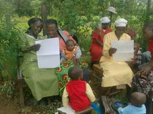 A community education their water project